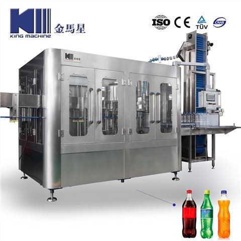 خط تولید کامل نوشیدنی گازدار پرکننده